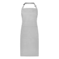 Silver - Front - Brand Lab Bibbed Full Apron