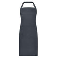 Charcoal - Front - Brand Lab Bibbed Full Apron