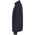 Navy - Back - Henbury Unisex Adult Sustainable Quarter Zip Sweatshirt