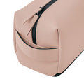 Nude Pink - Back - Bagbase Matte PU Toiletry Bag