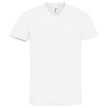 White - Front - SOLS Mens Imperial V Neck T-Shirt