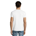 White - Side - SOLS Mens Imperial V Neck T-Shirt