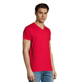 Red - Pack Shot - SOLS Mens Imperial V Neck T-Shirt