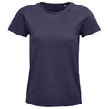Mouse Grey - Front - SOLS Womens-Ladies Pioneer Organic T-Shirt