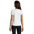 White - Back - SOLS Womens-Ladies Imperial V Neck T-Shirt