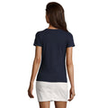 French Navy - Back - SOLS Womens-Ladies Imperial V Neck T-Shirt