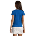 Royal Blue - Back - SOLS Womens-Ladies Imperial V Neck T-Shirt