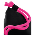 Black-Fuchsia - Back - Bagbase Icon Drawstring Bag