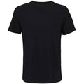 Deep Black - Front - SOLS Unisex Adult Tuner Plain T-Shirt