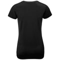 Deep Black - Back - SOLS Womens-Ladies Millenium Stretch T-Shirt