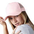 Pastel Pink - Side - Beechfield Unisex Adult Snapback Trucker Cap