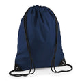 French Navy - Front - Bagbase Premium Drawstring Bag