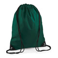 Bottle Green - Front - Bagbase Premium Drawstring Bag