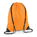 Fluorescent Orange - Front - Bagbase Premium Drawstring Bag