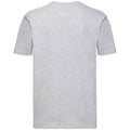 Grey - Back - Fruit of the Loom Unisex Adult Super Premium Heather T-Shirt