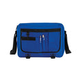Bright Royal Blue - Back - Bagbase Contrast Detail Messenger Bag
