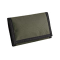 Olive - Front - Bagbase Ripper Wallet