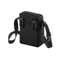 Black - Back - Bagbase Modulr Multi Pocket 1L Crossbody Bag