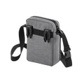 Grey Marl - Back - Bagbase Modulr Multi Pocket 1L Crossbody Bag