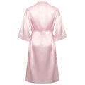 Light Pink - Back - Towel City Womens-Ladies Satin Robe