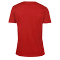 Red - Back - Gildan Unisex Adult Softstyle V Neck T-Shirt