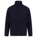 Oxford Navy - Front - Henbury Mens Plain Fleece Jacket