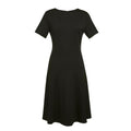 Black - Front - Brook Taverner Womens-Ladies Belinda Jersey Dress