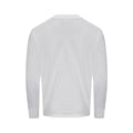 White - Back - Awdis Unisex Adult Oversized Long-Sleeved T-Shirt