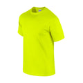 Safety Green - Side - Gildan Mens Ultra Cotton T-Shirt