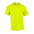 Safety Green - Front - Gildan Mens Ultra Cotton T-Shirt