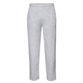 Heather Grey - Front - Fruit of the Loom Unisex Adult Lightweight Jogging Bottoms