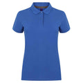 Royal Blue - Front - Henbury Womens-Ladies Cotton Pique Modern Polo Shirt