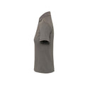 Dark Grey - Side - Premier Womens-Ladies Coolchecker Plus Polo Shirt