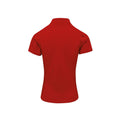 Red - Back - Premier Womens-Ladies Coolchecker Plus Polo Shirt