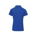 Royal Blue - Back - Premier Womens-Ladies Coolchecker Plus Polo Shirt