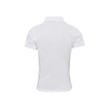 White - Back - Premier Womens-Ladies Coolchecker Plus Polo Shirt