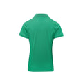 Bottle Green - Back - Premier Womens-Ladies Coolchecker Plus Polo Shirt