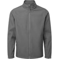 Dark Grey - Front - Premier Mens Windchecker Recycled Soft Shell Jacket