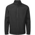 Black - Front - Premier Mens Windchecker Recycled Soft Shell Jacket