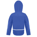 Royal Blue-Navy - Back - Result Core Childrens-Kids TX Performance Hooded Soft Shell Jacket