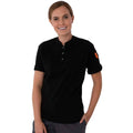 Black - Front - Le Chef Unisex Adult Piqué Knitted Chef Shirt