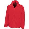 Red - Front - Result Core Mens Fleece Jacket