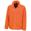 Orange - Front - Result Core Mens Fleece Jacket