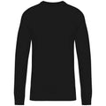 Black - Front - Native Spirit Unisex Adult Raglan Sweatshirt
