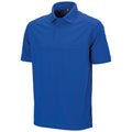 Royal Blue - Front - WORK-GUARD by Result Mens Apex Pique Polo Shirt
