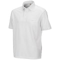 White - Front - WORK-GUARD by Result Mens Apex Pique Polo Shirt