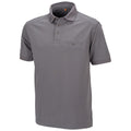 Workguard Grey - Front - WORK-GUARD by Result Mens Apex Pique Polo Shirt