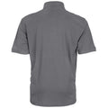 Workguard Grey - Back - WORK-GUARD by Result Mens Apex Pique Polo Shirt
