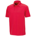 Red - Front - WORK-GUARD by Result Mens Apex Pique Polo Shirt