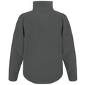 Black - Back - Result Mens Soft Shell Jacket
